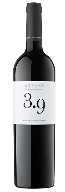 Vino Tinto Abadal 3.9 Reserva Vino de Finca D.O. Pla de Bages Cabernet Sauvignon y Syrah