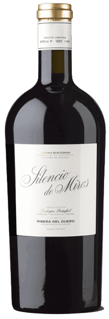 Vino Tinto Silencio De Miros Crianza D.O. Ribera del Duero 100% Tinto Fino Bodegas Peñafiel