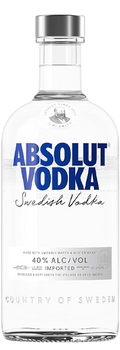 Vodka Absolut de trigo de invierno y producción sostenible One Source Suecia 40% vol.