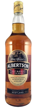 Blended Whisky escocés Albertson de la destilería Loch Lomond con notas de maíz dulce y vainilla suave