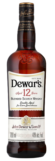 Blended Scotch Whisky Dewar's 12 Year Old The Ancestor con notas de vainilla, miel y caramelo