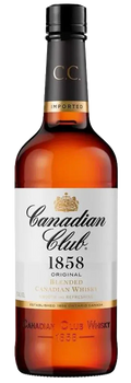 Whisky Canadian Club 1858 Original con notas de almendra y vainilla de Ontario, Canadá