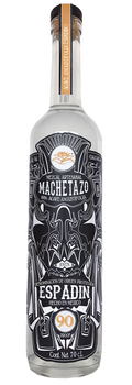 Mezcal Machetazo Espadín joven artesanal de Oaxaca, México con notas ahumadas y vainilla
