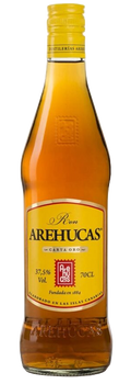 Ron Arehucas Carta Oro de Gran Canaria con notas de Caramelo y Vainilla