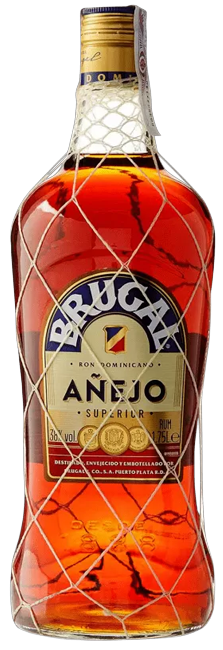 Ron Brugal Añejo Dominicano formato Botellón 1,75 L con notas de madera y vainilla