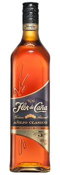 Ron Flor de Caña 5 Años Añejo Clásico Sostenible y Carbono Neutral Nicaragua