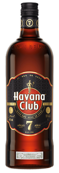 Ron Añejo Havana Club 7 Años cubano con notas de vainilla y cacao
