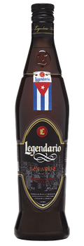 Ron Legendario Añejo estilo cubano envejecido en roble americano con notas de caramelo y miel