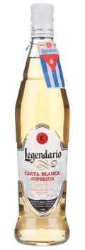 Ron Legendario Carta Blanca Superior Destilado Artesanal de Cuba 40% vol.