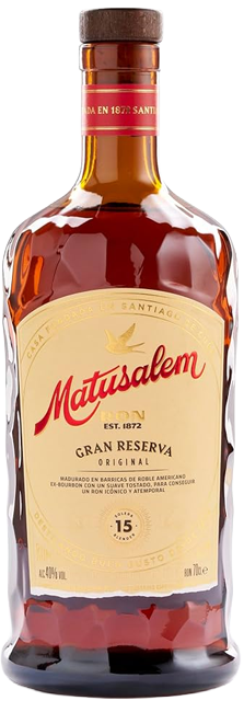 Ron Matusalem 15 Gran Reserva Sistema Solera elaborado en República Dominicana