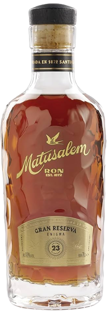Ron Matusalem 23 Gran Reserva Solera de República Dominicana con notas de vainilla y miel