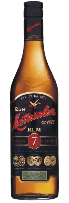 Ron Matusalem Añejo 7 Años Solera República Dominicana con notas de vainilla y caramelo