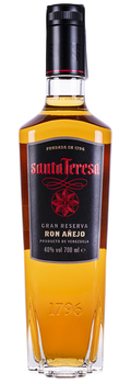 Ron Santa Teresa Gran Reserva Venezolano notas de melaza y vainilla D.O.C. Ron de Venezuela