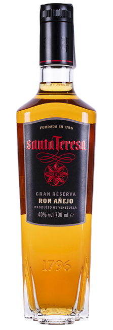 Ron Santa Teresa Gran Reserva Venezolano notas de melaza y vainilla D.O.C. Ron de Venezuela
