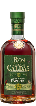Ron Viejo de Caldas 15 Años Gran Reserva Especial Destilado Premium de Colombia
