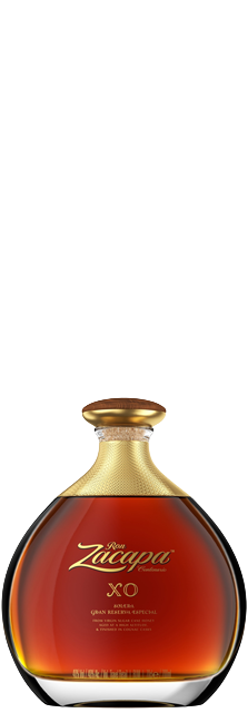 Ron Zacapa XO Solera Gran Reserva Especial de Guatemala con notas de chocolate y vainilla