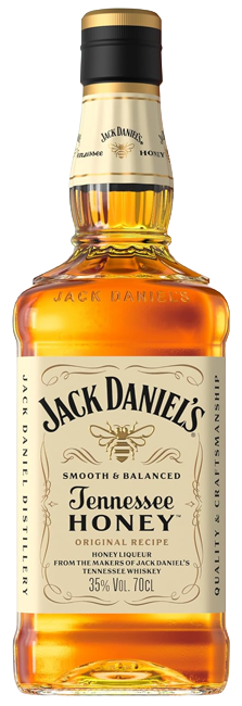 Whisky Jack Daniel's Tennessee Honey con notas de miel natural y vainilla de Tennessee
