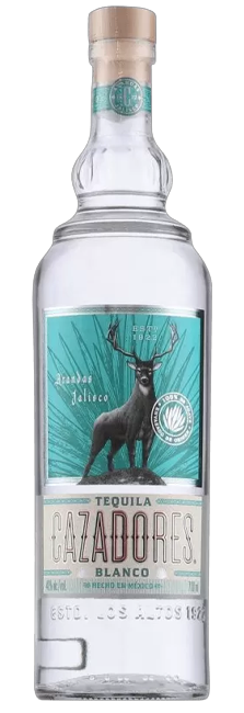Tequila Cazadores Blanco 100% agave azul de las tierras altas de Jalisco, México