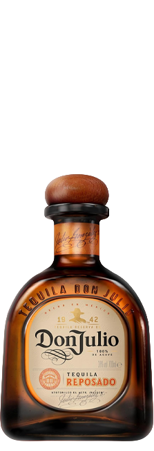 Tequila Reposado Don Julio premium 100% Blue Weber Agave Altos de Jalisco México