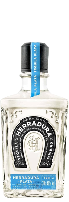 Tequila Herradura Silver 100% Blue Weber Agave, joven con notas de agave cocido y cítricos, Jalisco