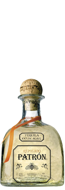 Tequila Patrón Reposado premium 100% agave azul Altos de Jalisco México