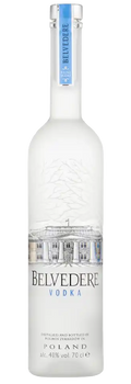Vodka Belvedere Super Premium de Centeno Polaco con notas de vainilla y almendra