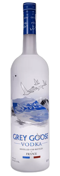 Vodka Premium Grey Goose de 6 Litros elaborado con trigo de invierno en Francia