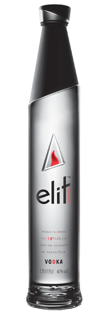 Vodka Ultra Premium Stoli Elit 1,75L filtrado por congelación destilado en Letonia