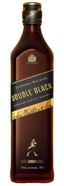 Whisky Blend Johnnie Walker Double Black ahumado con notas de clavo y especias de Escocia