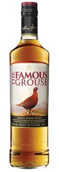Whisky Blend The Famous Grouse escocés con notas de vainilla, caramelo, miel y fruta dulce