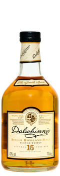 Whisky Dalwhinnie 15 Year Old Single Malt Scotch Highlands con notas de miel de brezo y frutas maduras