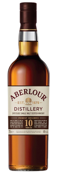 Whisky Single Malt Aberlour 10 Year Old Forest Reserve Speyside roble Limousin