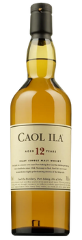 Whisky Single Malt Caol Ila 12 Year Old de Islay, Escocia, elegante y delicadamente ahumado