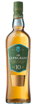 Whisky Single Malt Glen Grant 10 Year Old Speyside con notas de fruta madura y vainilla