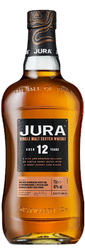 Whisky Single Malt Jura 12 Year Old con notas de miel y chocolate de la Isla de Jura