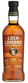 Whisky Single Malt Loch Lomond 10 Year Old de las Highlands de Escocia con notas de frutas y vainilla