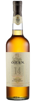 Whisky Single Malt Oban 14 Year Old de West Highlands, aromas de naranja, humo y sal marina