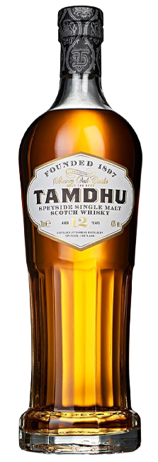 Whisky Malt Tamdhu 12 años Single Malt Speyside con notas de canela y roble Oloroso