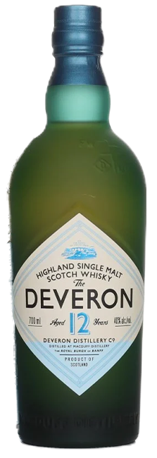 The Deveron 12 Year Old, Single Malt Scotch Whisky de las Highlands de Escocia con notas de manzana asada y vainilla cremosa