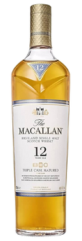 Whisky Single Malt The Macallan 12 Year Old Triple Cask de Speyside con roble español sazonado con sherry y vainilla
