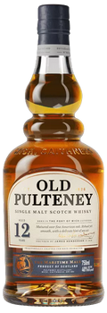 Old Pulteney 12 Year Old, whisky single malt escocés de las Highlands con notas de vainilla y caramelo
