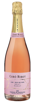 Cava Brut Rosé Giró Ribot Ab Origine Ecológico D.O. Cava uvas Trepat y Pinot Noir
