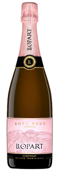 Espumoso Rosado Llopart Brut Rosé Reserva Ecológico y Vegano D.O. Corpinnat