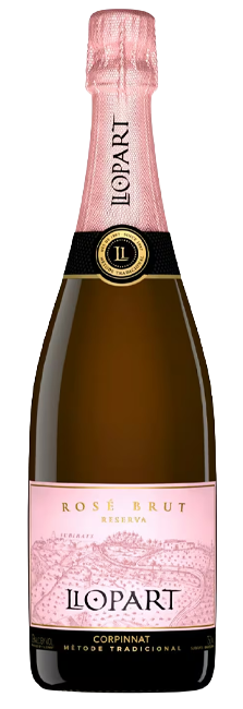 Espumoso Rosado Llopart Brut Rosé Reserva Ecológico y Vegano D.O. Corpinnat