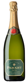 Cava Espumoso Parxet Brut Nature Reserva D.O. Cava con uva Pansa Blanca