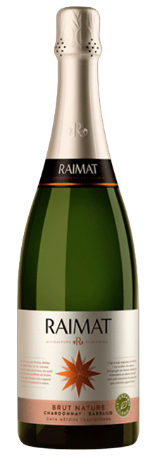 Cava Raimat Brut Nature Ecológico D.O. Cava Chardonnay y Xarel·lo uva ecológica