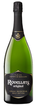 Cava Gran Reserva Rovellats Brut Nature Magnum D.O. Cava con crianza sobre lías