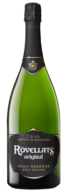 Cava Gran Reserva Rovellats Brut Nature Magnum D.O. Cava con crianza sobre lías