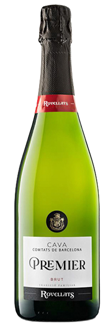 Cava Rovellats Premier Brut Método Tradicional D.O. Cava Coupage Parellada y Macabeo