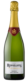 Cava Rovellats Reserva Cuvée Especial Brut Nature D.O. Cava crianza sobre lías y manzana fresca
